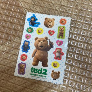 ted２　公開記念シール(キャラクターグッズ)