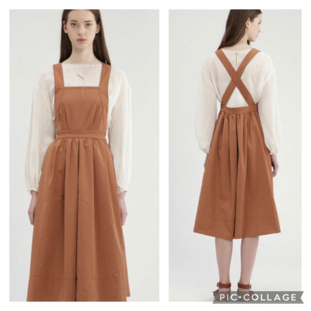 JILLSTUART(ジルスチュアート)の美品！ジルスチュアート　ティファオーバーオール レディースのワンピース(ひざ丈ワンピース)の商品写真