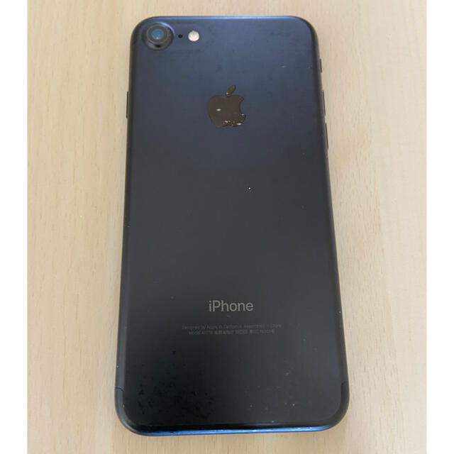 早い者勝ち！DOCOMO SIMフリー iPhone7 32GB BLACK 黒