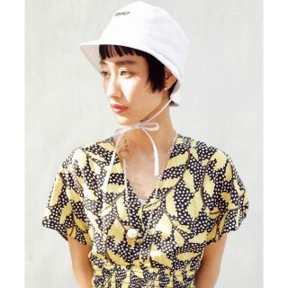 JACQUEMUS 紐付き ホワイト 帽子
