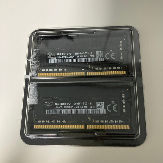 Mac  mini 用DDR4 2666MHz  8GB×2 合計16GB