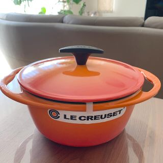 ルクルーゼ(LE CREUSET)の新品☆ル・クルーゼ☆センセーション☆ココットロンド20CM(鍋/フライパン)