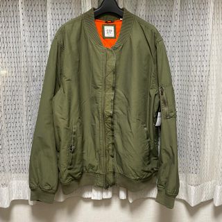 ギャップ(GAP)のGAP ma-1 カーキ　XL(フライトジャケット)