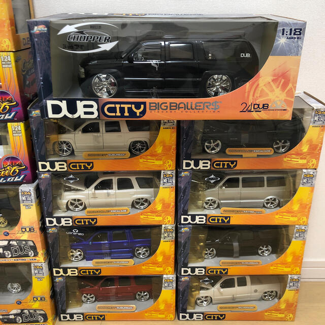 きれい 14台セット DUBCITY jadatoys ミニカー ASTRO DUB - ミニカー