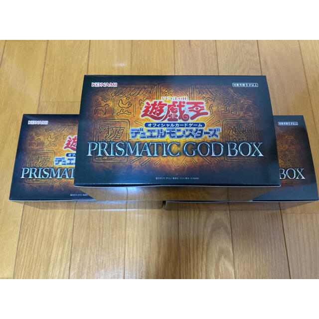 遊戯王 - PRISMATIC GOD BOX 新品未開封 オベリスク３箱の+phonetronic.pe