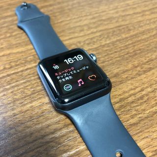 アップルウォッチ(Apple Watch)のApple Watch series3 38mm GPSモデル(腕時計(デジタル))