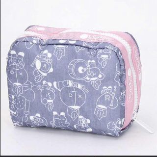 ボウダンショウネンダン(防弾少年団(BTS))のレスポートサック ポーチ SQUARE COSMETIC BT21 DENIM (ポーチ)