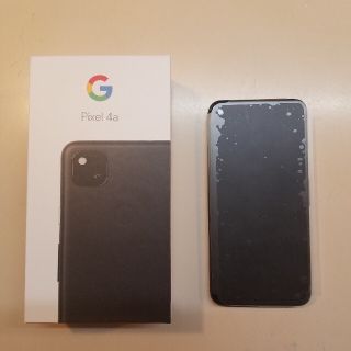 グーグルピクセル(Google Pixel)のGoogle　Pixel 4a 128G　just　black(スマートフォン本体)