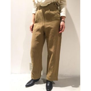 ロンハーマン(Ron Herman)のUnfil コットンリネンツイード　パンツ(カジュアルパンツ)