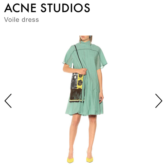 美品 定価4万円 Acne Studios ワンピース ロングシャツ