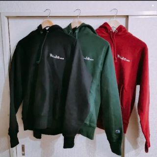 フィアオブゴッド(FEAR OF GOD)のmintcrew 2018aw championコラボ バーガンディのみ(パーカー)