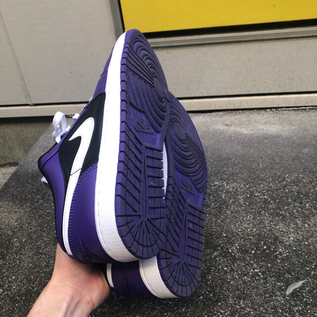 美品　AIR JORDAN 1 LOW  28.5センチ　コートパープル