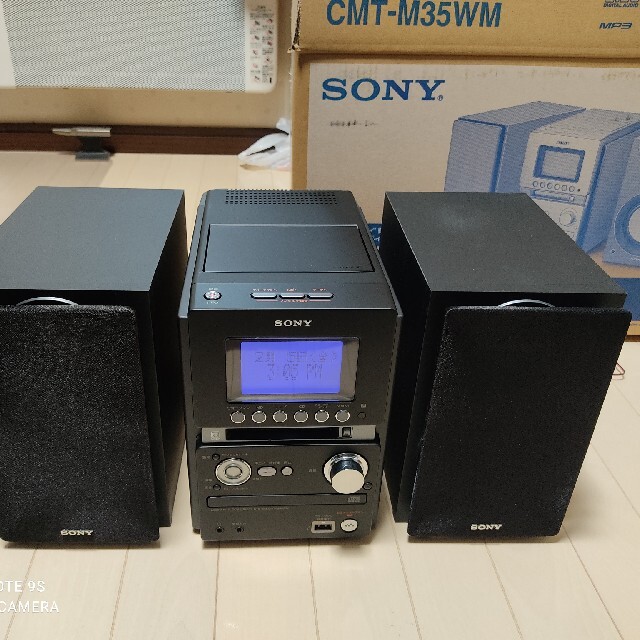 元箱有　SONYコンポ　ウォークマン　CMT-M35WM　NW-E062セット