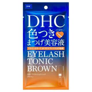 ディーエイチシー(DHC)の新品★DHC 色つき まつげ美容液 アイラッシュトニック ブラウン 茶色(まつ毛美容液)