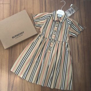 バーバリー(BURBERRY)の【お取置き中】バーバリーチルドレン 新品ワンピース 6Y(ワンピース)