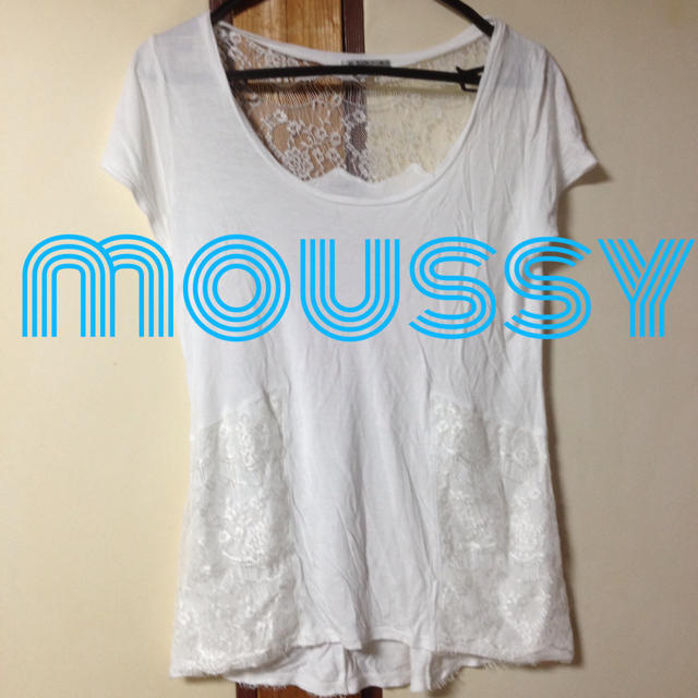 moussy(マウジー)のMOUSSY   レースTOPS レディースのトップス(Tシャツ(半袖/袖なし))の商品写真