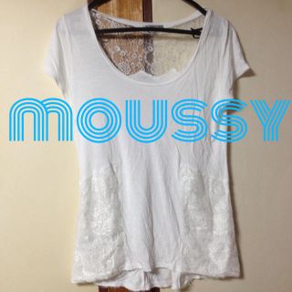 マウジー(moussy)のMOUSSY   レースTOPS(Tシャツ(半袖/袖なし))