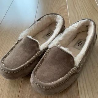 アグ(UGG)のUGG アンスレー モカシン　チョコレート　24㎝(スリッポン/モカシン)