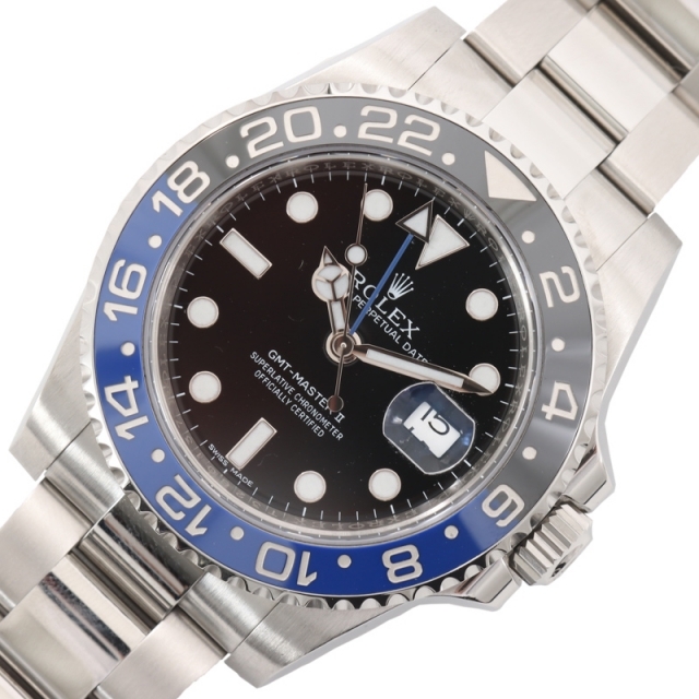 通販 人気】 ロレックス ROLEX GMTマスター2 腕時計 メンズ【中古
