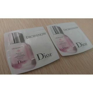 ディオール(Dior)のDior  スノー パーフェクト ライト 日中用乳液 化粧下地 サンプル 2点(サンプル/トライアルキット)