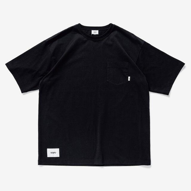 黒L WTAPS 19AW ダブルタップス Tシャツ 半袖