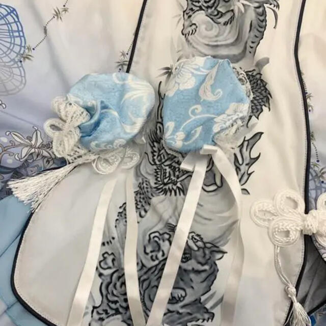 待望 華ロリ 中華ロリータ 青虎白龍 ワンピース ひざ丈ワンピース Esehotel Lt 待望 華ロリ 中華ロリータ 青虎白龍 ワンピース ひざ丈ワンピース Esehotel Lt