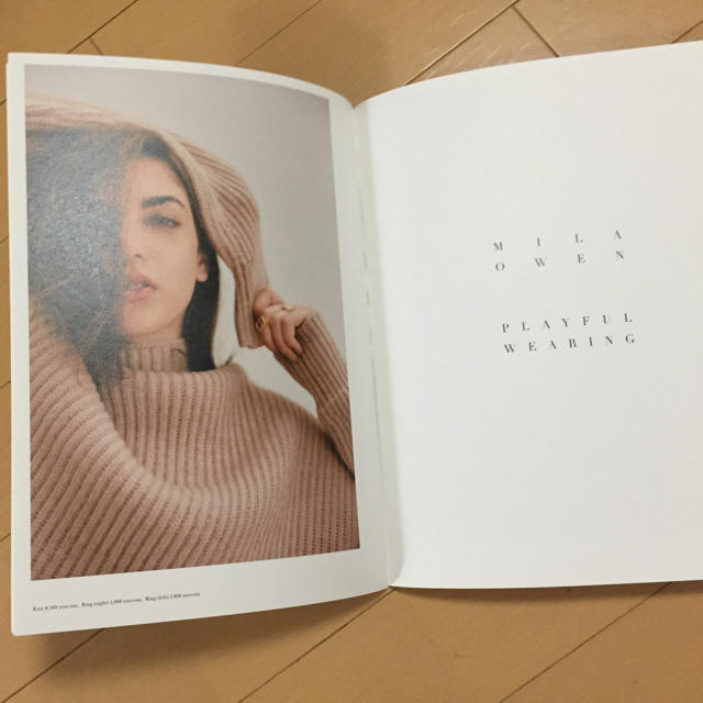 Mila Owen(ミラオーウェン)のMila Owen  2016A/W  エンタメ/ホビーの雑誌(ファッション)の商品写真