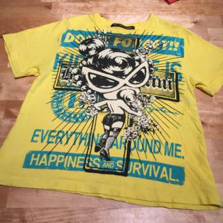 ヒステリックミニ(HYSTERIC MINI)の値下げ☆正規品☆ヒスミニ  Tシャツ  YE(Tシャツ/カットソー)