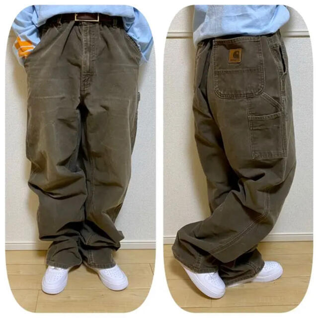 carhartt - 【Mexico製】カーハート ダック地 革タグ ペインターパンツ