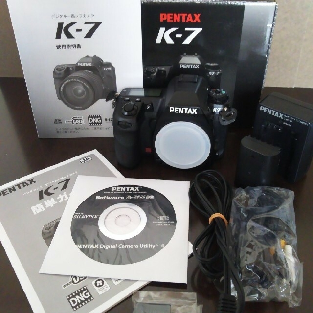 PENTAX(ペンタックス)のペンタックス K-7  元箱付美品 スマホ/家電/カメラのカメラ(デジタル一眼)の商品写真