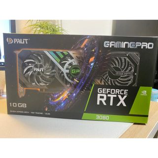 エイスース(ASUS)のGeForce RTX 3080 GamingPro 10GB 美中古 保証付(PCパーツ)