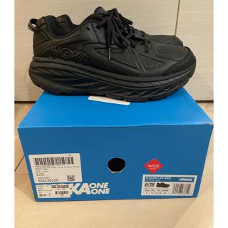 アトモス(atmos)のhoka oneone bondi ltr ホカオネオネ　ボンダイ　レザー(スニーカー)