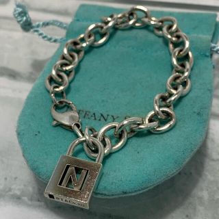 ティファニー(Tiffany & Co.)のオールドティファニー　TIFFANY チェーンブレスレット　パドロック　カデナ(ブレスレット)