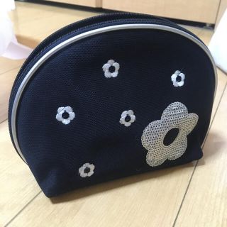 マリークワント(MARY QUANT)のマリークワント　花模様　ポーチ(ポーチ)