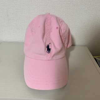 ポロラルフローレン(POLO RALPH LAUREN)のPOLO ラルフローレン　キャップ　ピンク(キャップ)