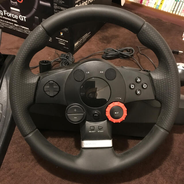 PlayStation3(プレイステーション3)のひじき様専用　Logicool Driving Force GT エンタメ/ホビーのゲームソフト/ゲーム機本体(その他)の商品写真