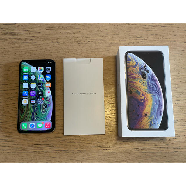 Apple(アップル)のiPhoneXS 256GB SIMフリー スマホ/家電/カメラのスマートフォン/携帯電話(スマートフォン本体)の商品写真