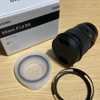SIGMA - sigma 50mm f1.4 DG HSM art キャノンEFマウントの通販 by に