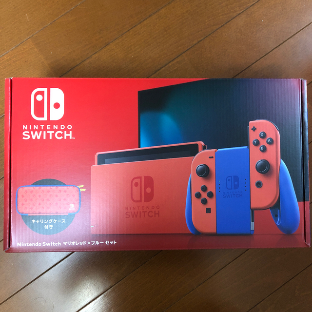 Nintendo Switchマリオレッド×ブルースイッチグレー