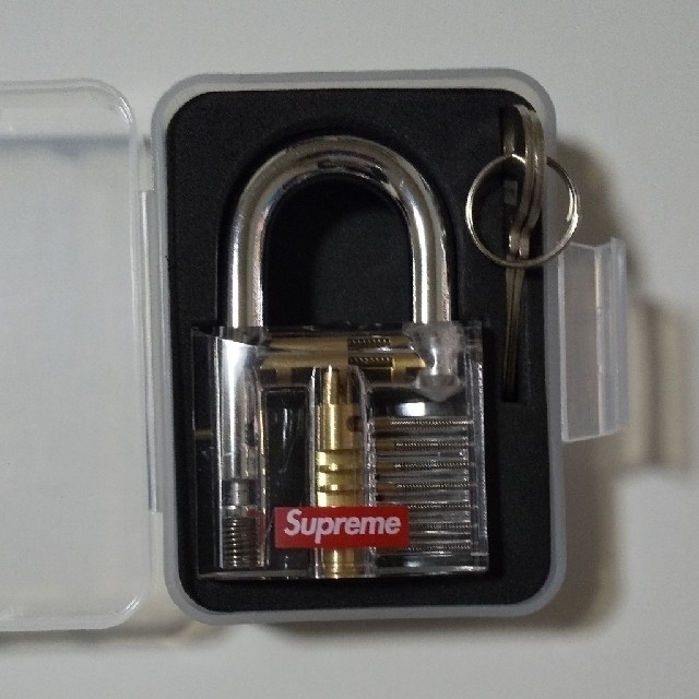 Supreme Transparent Lock 南京錠
