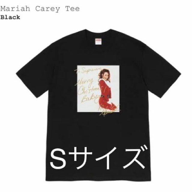 日本買い マライヤ Tシャツ S 黒 Mariah Carey Tee Supreme トップス