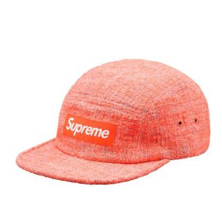 シュプリーム(Supreme)の18SS Supreme Bouclé Camp Cap Coral(キャップ)