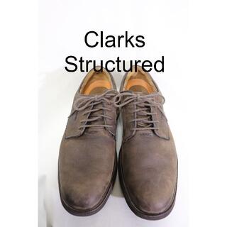 クラークス(Clarks)の匿名即可Clarks Structuredレザーシューズ高品質ビッグ一点物29(ドレス/ビジネス)