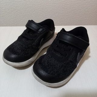 ナイキ(NIKE)のポチコ様専用NIKE　キッズシューズ　子供靴　黒(スニーカー)