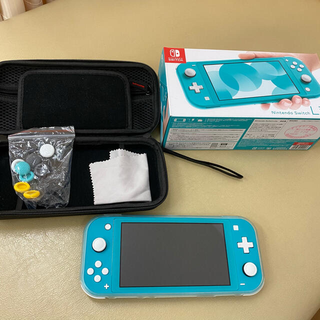 Nintendo Switch  Lite ターコイズ　おまけ色々ボタン未使用家庭用ゲーム機本体