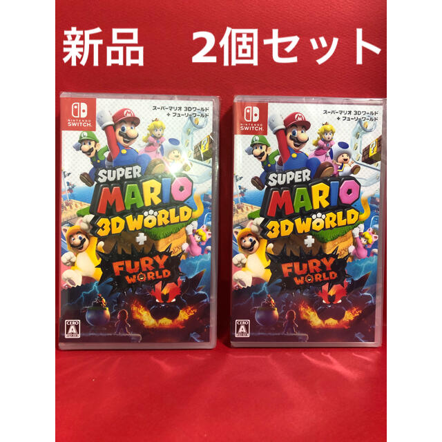 Nintendo Switch - スーパーマリオ3Dワールド　switch 新品