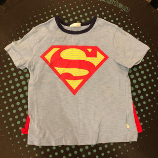 マーベル(MARVEL)のスーパーマン　マント付きTシャツ(Tシャツ/カットソー)