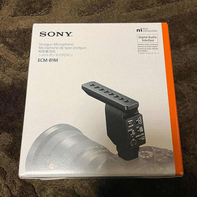 sony ECM-B1M ショットガンマイクロフォン sony ECM-B1M ショットガンマイクロフォン