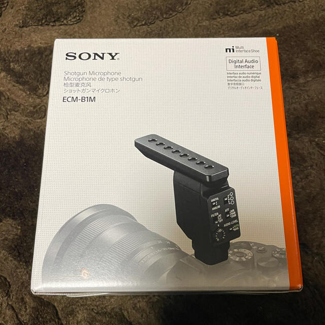 sony ECM-B1M ショットガンマイクロフォン