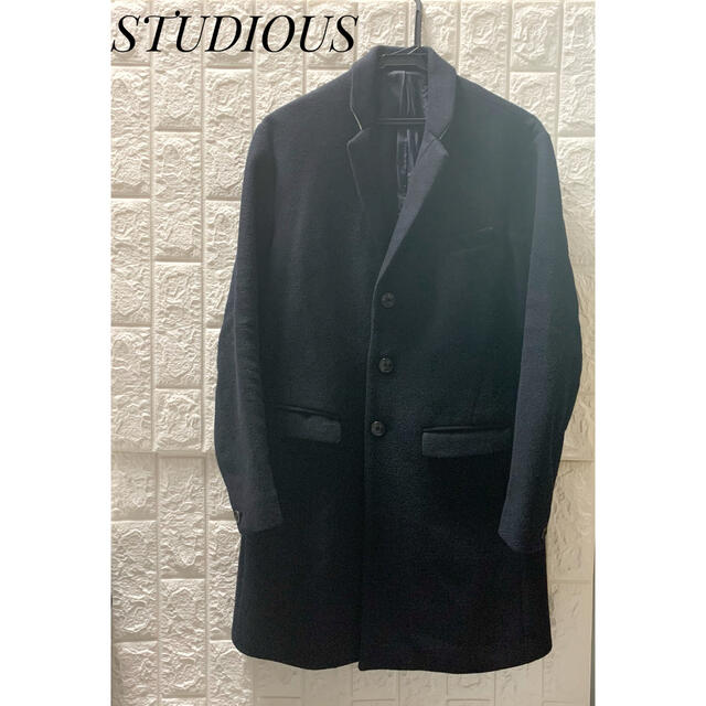 【美品】STUDIOUS ビーバーチェスターコート